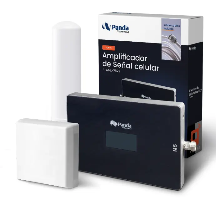 Kit amplificador de señal celular 700 850 1700 1900 2100 MHz 70 dBi