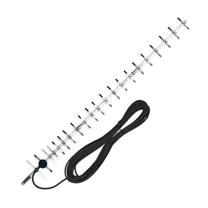 Antena yagi de 40 elementos 20M RG11 N macho